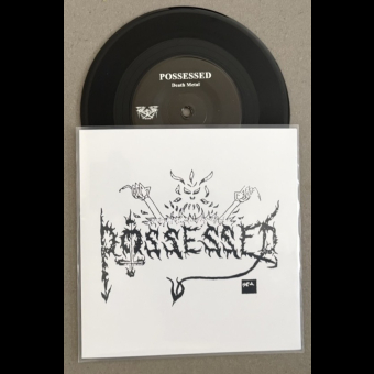 POSSESSED Death Metal 7" BLACK , PRE-ORDER [VINYL 7"]